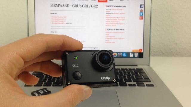 GitUp Git1 / Git2 / Git3 Firmware Update Tutorial [Deutsch] смотреть онлайн