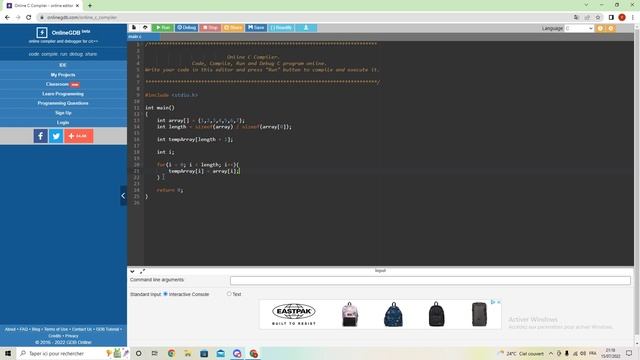 How to append an element to an array in C ? смотреть онлайн