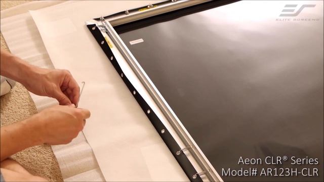 Elite Screens Aeon CLR® Series - M Type | Ambient Ceiling Light Rejecting Fixed Frame Screen смотреть онлайн