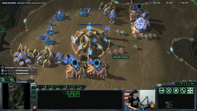 Only viking, mine, and hellion l StarCraft 2: Legacy of the Void Ladder l Crank смотреть онлайн