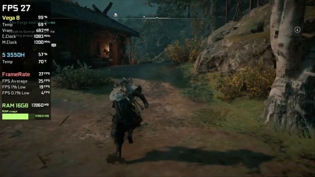 Vega 8 | Assassin's Creed Valhalla - 1080p, 900p, 720p, 540p, 360p смотреть онлайн