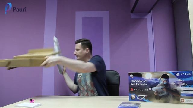 Распаковка и Обзор Игры Farpoint для SONY VR от Pauri смотреть онлайн