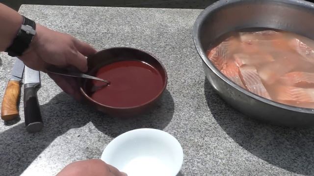 Вкусный шашлык из рыбы, Рыба в тандыре, рецепт от fisherman dv.27 rus, смотреть онлайн