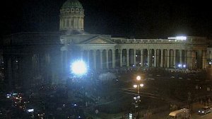 Крестный ход вокруг Казанского Собора