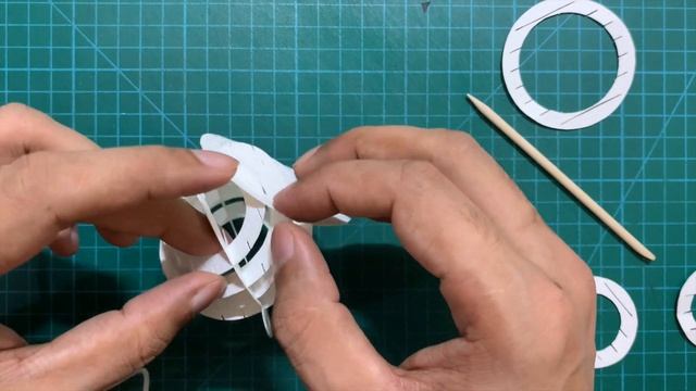 HOW TO  KIRIGAMI BALL | PAPERCUT SPHERE | KIRIGAMI GLOBE | PAPER CUTTING ART | PAPERCUTTING TUTORIA