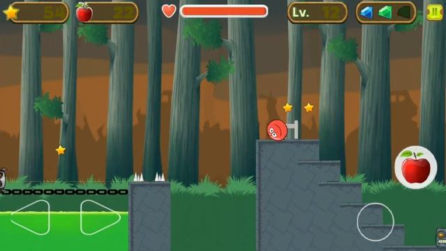 Red Ball 4 Ball Bounce Adventure Level 11-13 смотреть онлайн