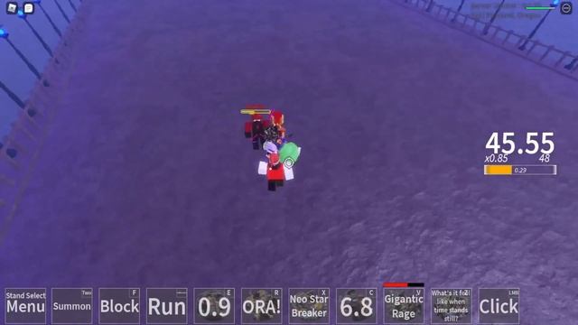 Star Platinum is overrated... | Roblox N the jojo game смотреть онлайн