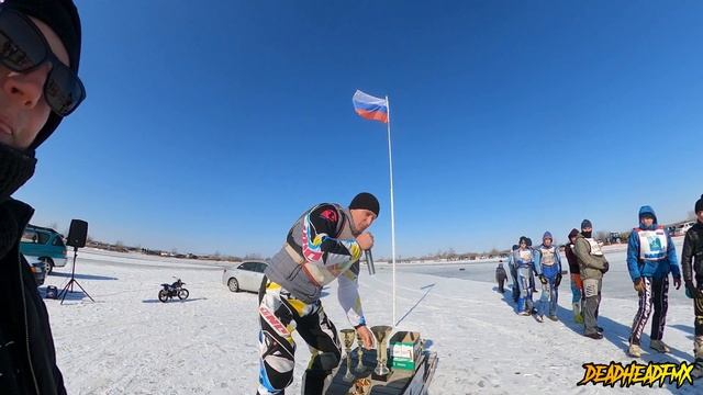 VLOG # 9 - / Dead Head FMX - Ледовые гонки на трассе у Турбо / ВНИМАНИЕ !!!ненормативная лексика 18 смотреть онлайн