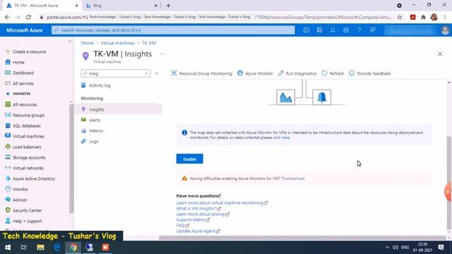 CPU Memory and Disk Monitoring in Azure смотреть онлайн