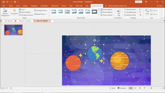Makin Keren dengan MORPH TRANSITION ?? - GAMPANG !! Bikin Morph Transition di PowerPoint 2019 смотреть онлайн