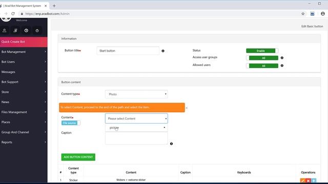 How to upload files via panel (Telegram bot) Tutorial 11 смотреть онлайн