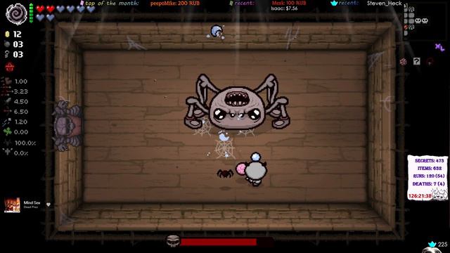 [#023] 0 TO DEAD GOD - Проходим с нуля без ресетов и смертей / The Binding of Isaac: Repentance смотреть онлайн