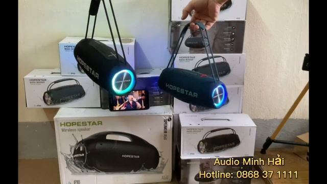 Kết nối 2 loa Hopestar H53 35w*2= 70w смотреть онлайн