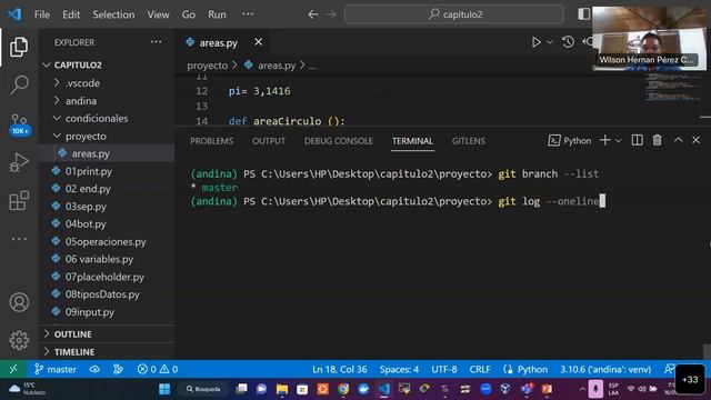 Sesión 14: Git y GitHub, DevOps y DevSecOps, Funciones en Python con Matemática. смотреть онлайн