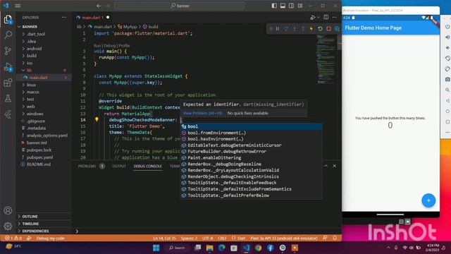 How to remove debug banner in flutter 2023 смотреть онлайн