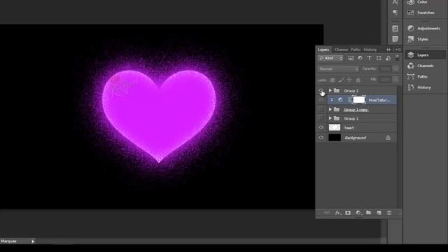 How to create a heart GIF image in Photoshop смотреть онлайн