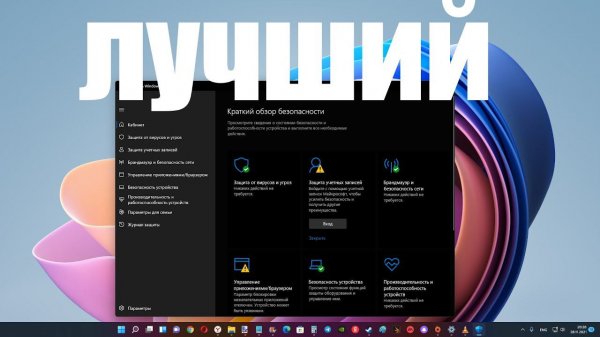 Встроенный антивирус в Windows 11 Defender оказался лучшим !