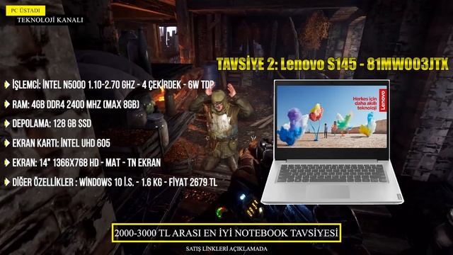 2000 - 3000 TL En İyi Fiyat Performans Laptop Tavsiyeleri | 2020 Notebook önerileri | Pc Üstadı смотреть онлайн