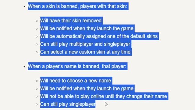 The Player Names & Skins reporting update has arrived. смотреть онлайн