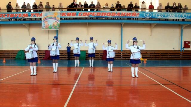 Ансамбль барабанщиц "Веселая дробь" МАОУ СОШ N25 "Гелиос" НГО "Стиль и образ моего кружка" смотреть онлайн