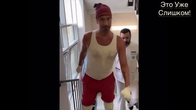 СЛЁЗЫ ГРАДОМ! Костомаров Без Рук и На Протезах Поднимается По Лестнице смотреть онлайн