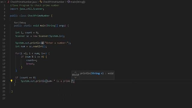 Java Program to Check Prime Number ( No talk, just code) смотреть онлайн