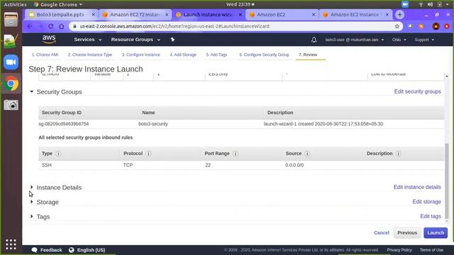 AWS Boto3 Create EC2 instance via Console смотреть онлайн