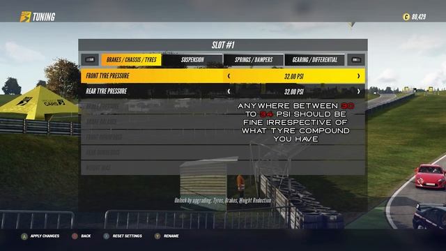 PROJECT CARS 3 TUNING TUTORIAL - 5 MINUTE BASIC TUNING GUIDE (TYRE PRESSURE AND SUSPENSION) смотреть онлайн