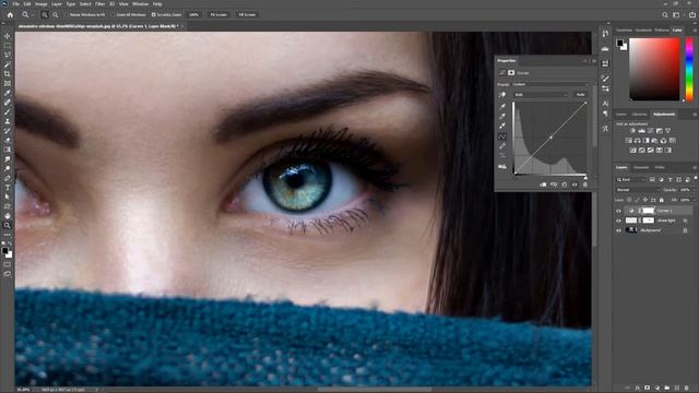 Simple Techniques to Make Eyes Sparkle✨ - Photoshop Tutorial ! смотреть онлайн