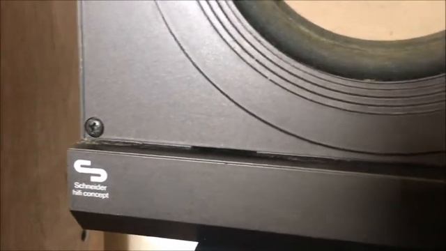 Schneider 8027 LS hifi concept 3 way stereo speaker system смотреть онлайн