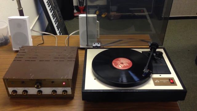 Sonographe SG-3 Turntable With Blue Point No.2 Cartridge смотреть онлайн