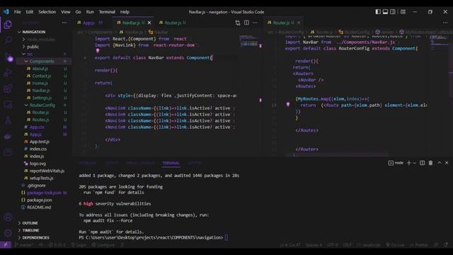 React Router in minutes best practice folder structure смотреть онлайн