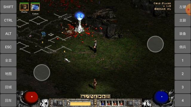 Diablo 2 Android Median XL Gameplay With Exagear Windows Emulator смотреть онлайн