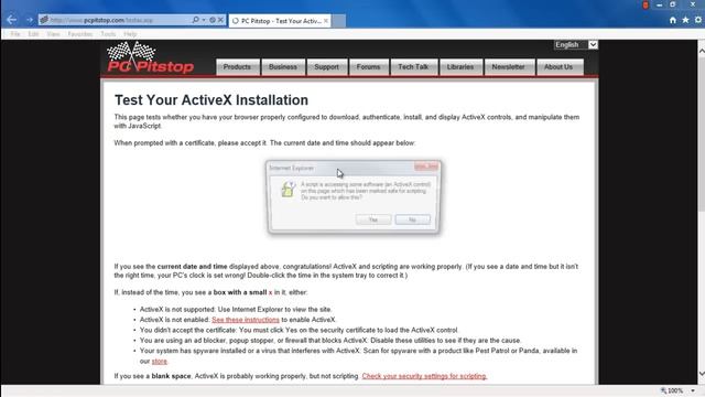 How to enable ActiveX in Internet Explorer смотреть онлайн
