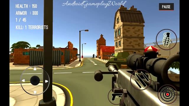 Counter Attack Terrorist City Android Gameplay Part 18 смотреть онлайн