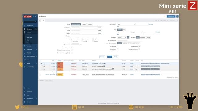 Mini SerieZ - ZABBIX 6.4 / symptômes et cause смотреть онлайн