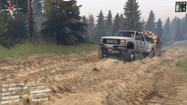 Spintires Modded Work Day #59 смотреть онлайн