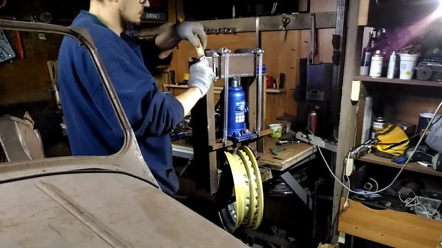 Колеса из докаток для рэт рода СМЗ С-3А