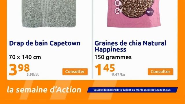 catalogue SEMAINE D'ACTION du 19 au 25 juillet 2023 ⚠️ Arrivage - FRANCE смотреть онлайн