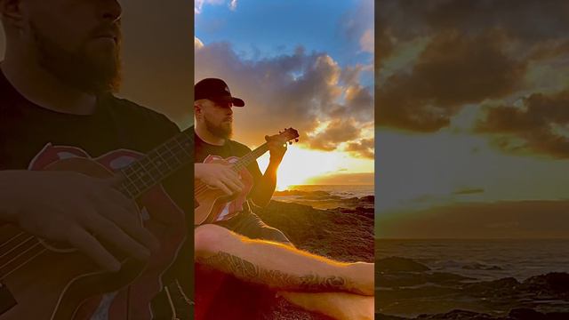 Sunrise with Hawaiian Ukulele￼ in Paradise #ukulele #aloha #happy #sunrise #hawaiianbeach #music смотреть онлайн