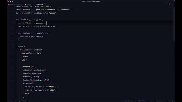 Next.js + Strapi - Infinite Scroll смотреть онлайн