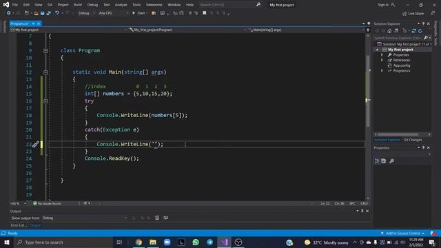 HOW TO PROGRAM IN C# | ERROR HANDLING смотреть онлайн
