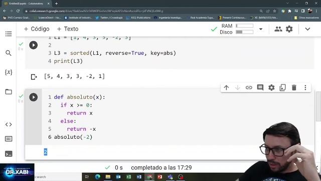 Cómo Ordenar Listas Usando .sort() y .sorted() en Python (Google Colab) смотреть онлайн