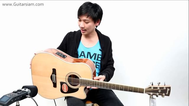 Ibanez Artwood Series AW70 @ www.Guitarsiam.com смотреть онлайн