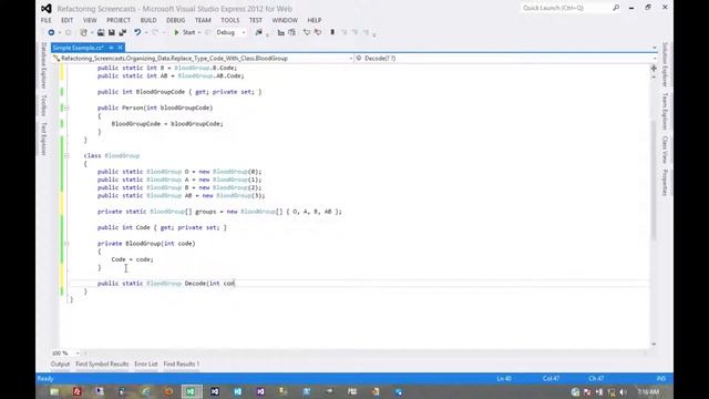 Replace Type Code With Class смотреть онлайн