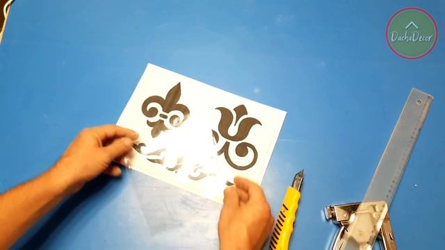 Как сделать трафарет своими руками. Мастер-класс смотреть онлайн