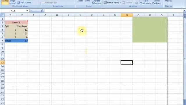 Lesson 85 The Zoom In or Out Microsoft Office Excel 2007 2010 free Educational video Training Tutor смотреть онлайн