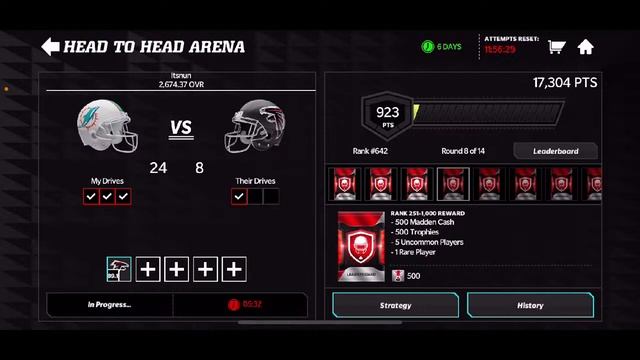 GRINDING TOUR AND ARENA! 98 OVERALL! Madden Mobile 22 Stream смотреть онлайн