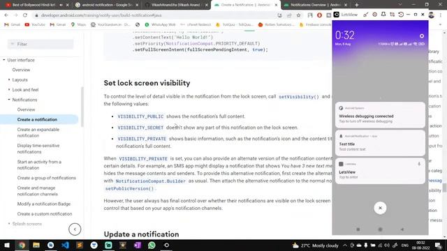 How to Display Notification with sound in Android studio? [Live] coding смотреть онлайн