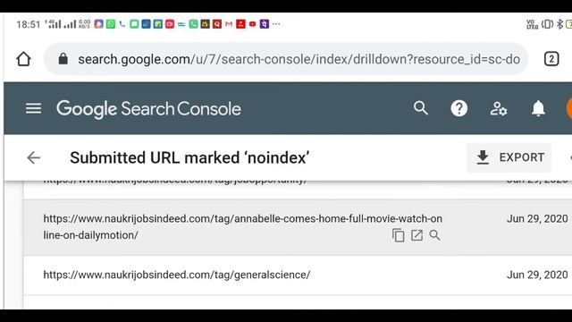 Submitted URL marked ‘noindex’ смотреть онлайн
